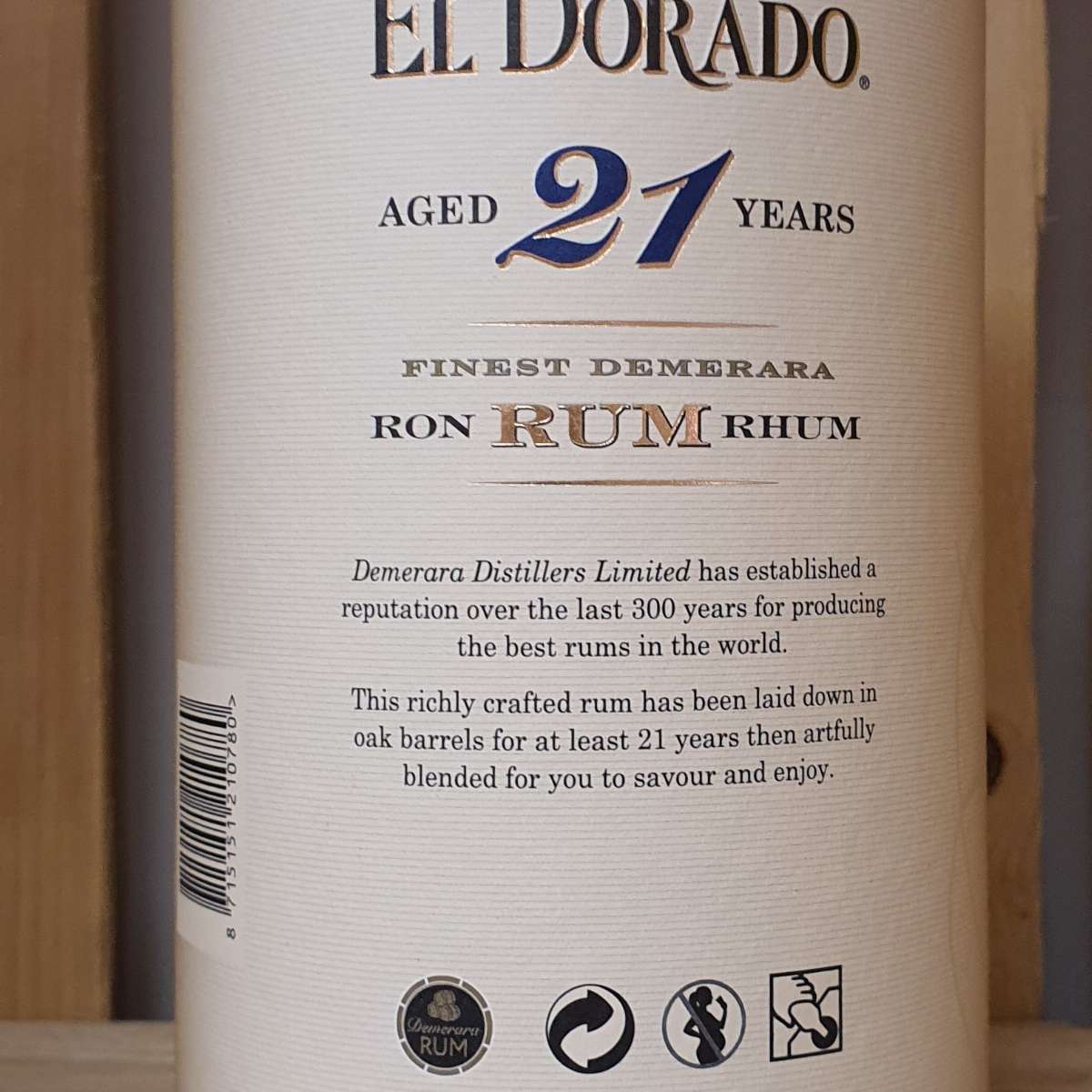 El Dorado - Rhum 21 ans